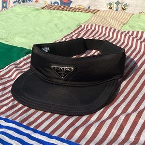 Prada nylon visor